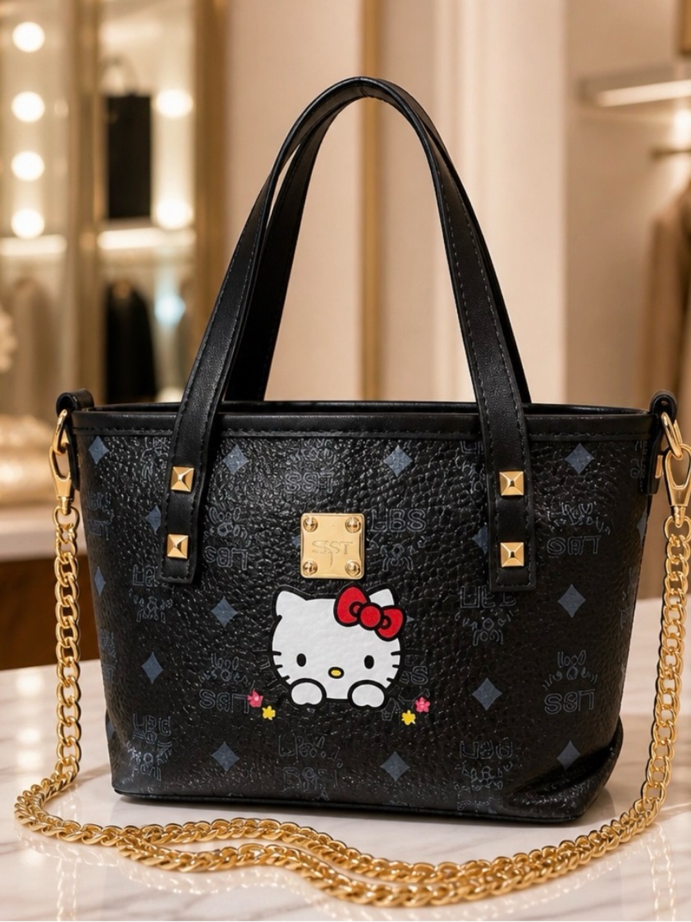 Hello kitty crossbody bag NWT and hello kitty spa bundle new